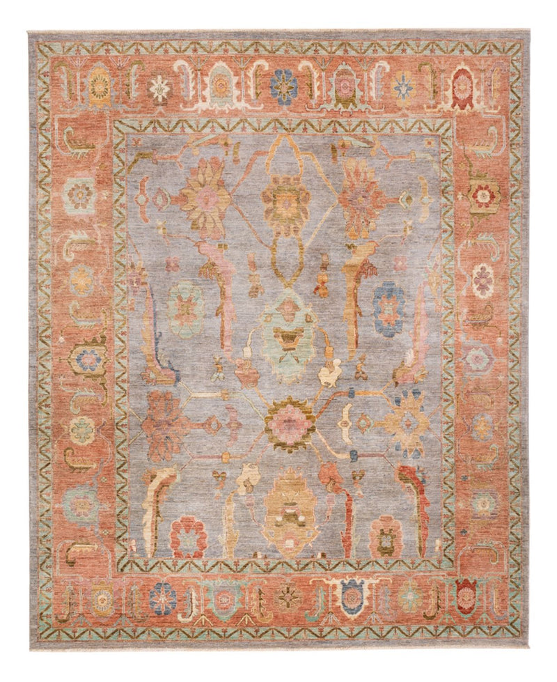 Tapis Ziegler - Usak - 306 x 243 cm - bleu clair