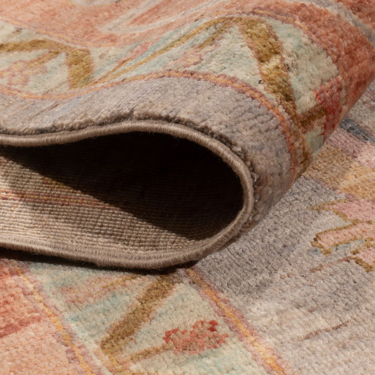 Tapis Ziegler - Usak - 306 x 243 cm - bleu clair