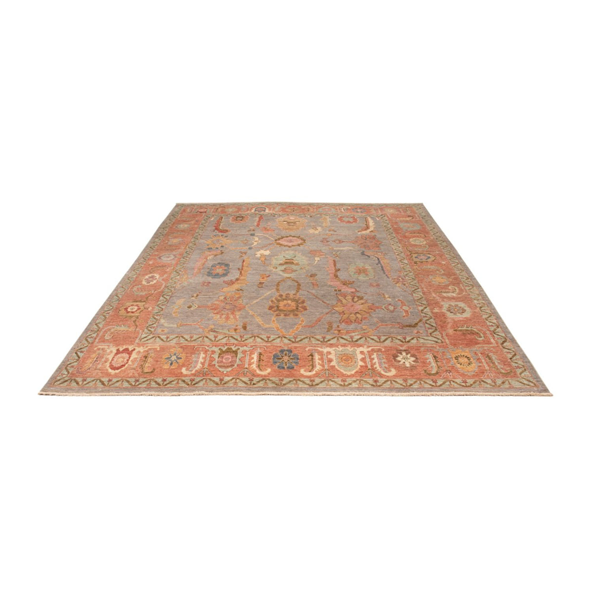 Tapis Ziegler - Usak - 306 x 243 cm - bleu clair