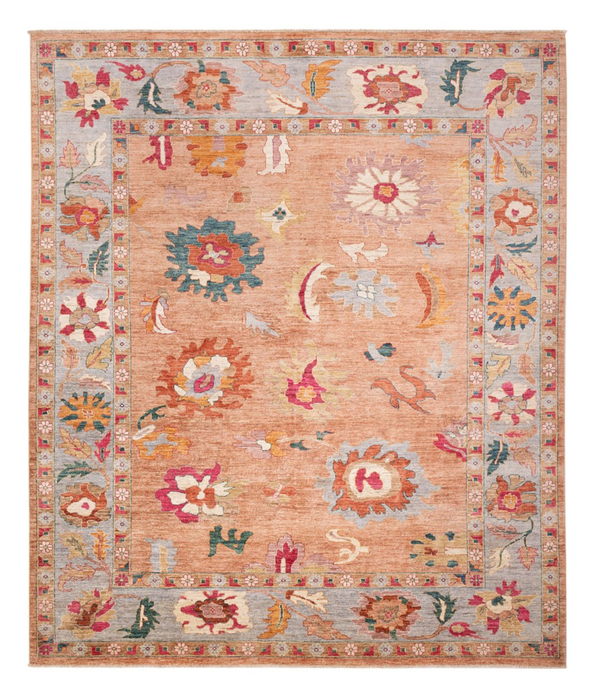 Tapis Ziegler - Usak - 299 x 246 cm - multicolore