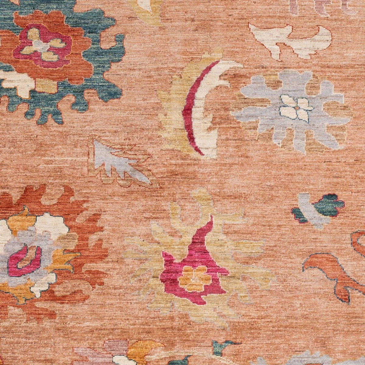 Tapis Ziegler - Usak - 299 x 246 cm - multicolore