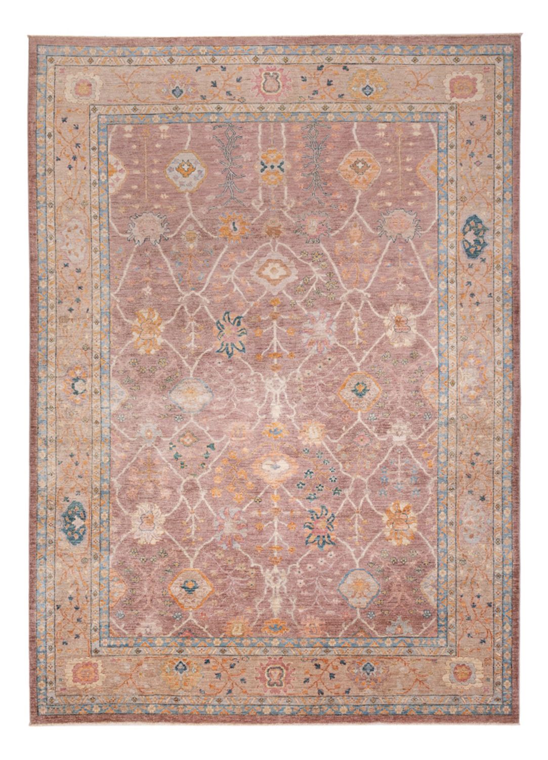 Tapis Ziegler - Usak - 347 x 243 cm - violet
