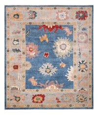 Tapis Ziegler - Usak - 289 x 244 cm - bleu