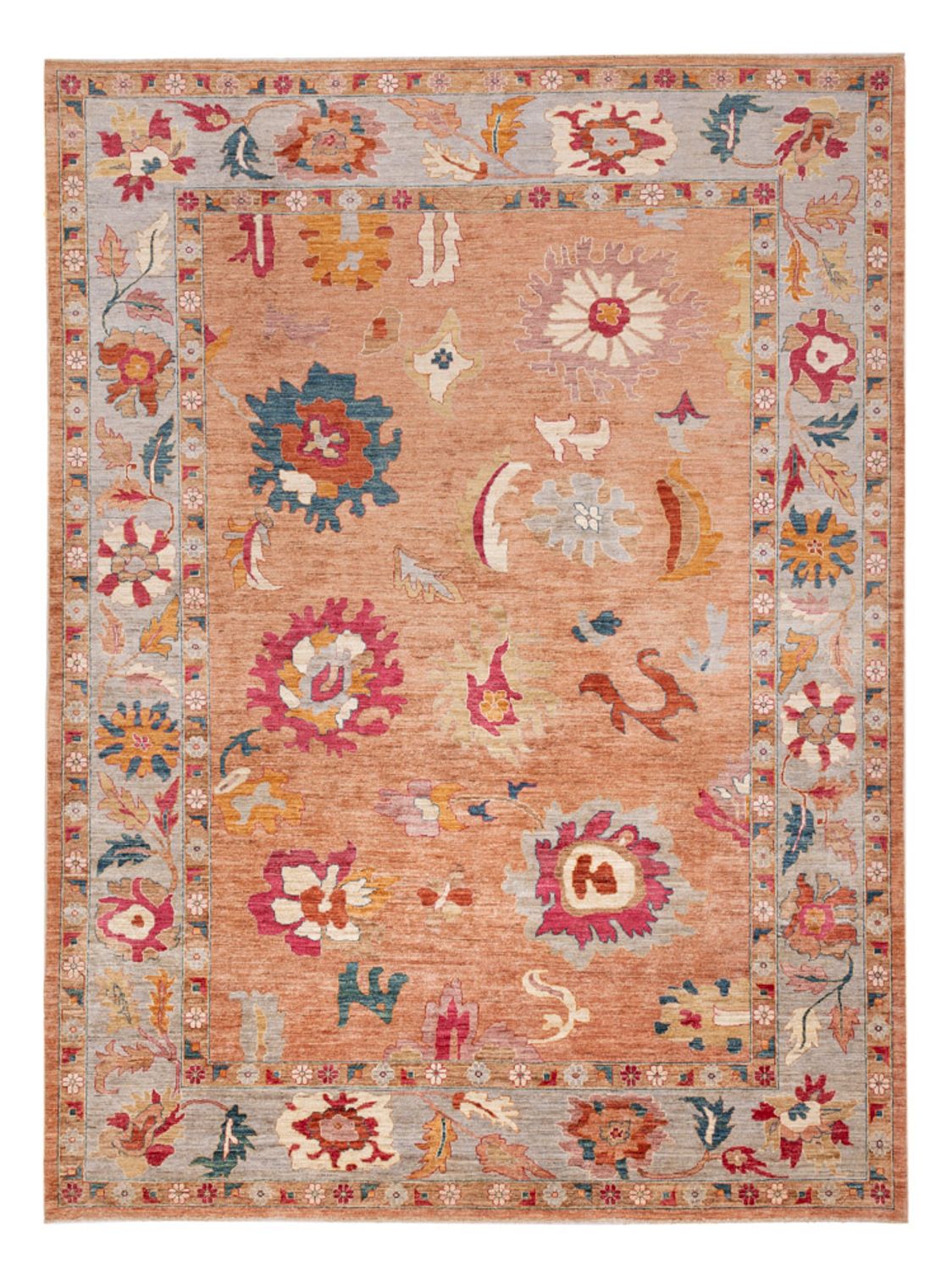 Tapis Ziegler - Usak - 331 x 244 cm - beige clair