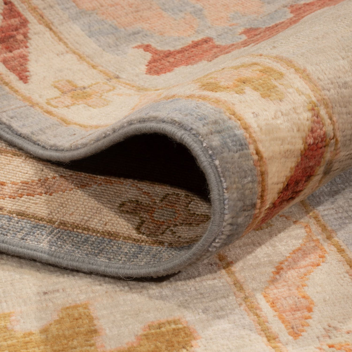 Tapis Ziegler - Usak - 306 x 245 cm - bleu clair