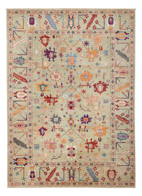Tapis Ziegler - Usak - 336 x 244 cm - vert clair