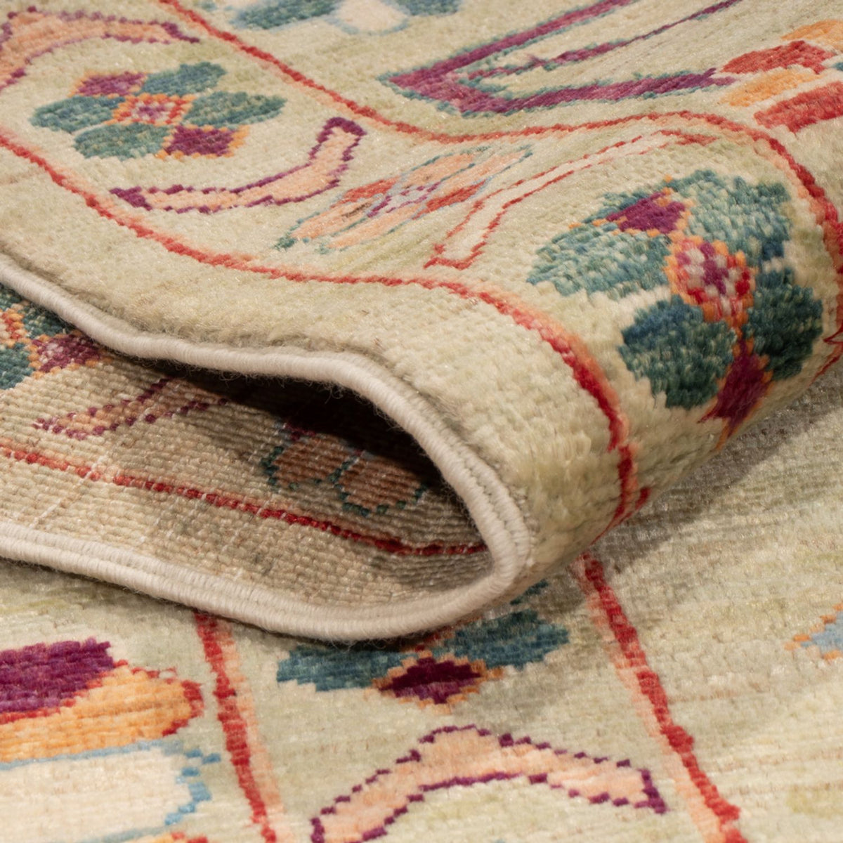 Tapis Ziegler - Usak - 336 x 244 cm - vert clair