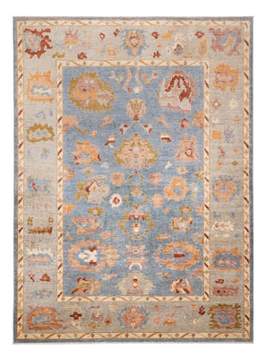 Tapis Ziegler - Usak - 332 x 242 cm - bleu