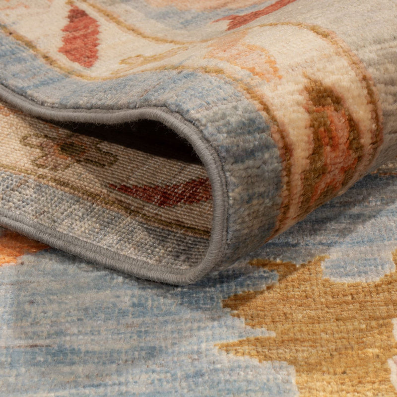 Tapis Ziegler - Usak - 332 x 242 cm - bleu