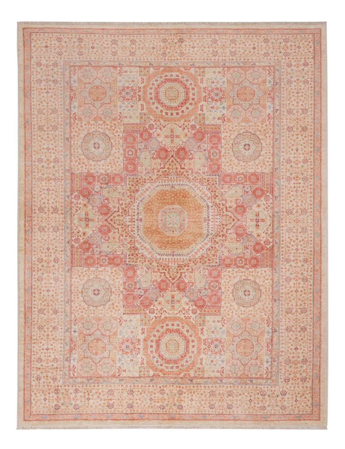 Tapis Ziegler - Ariana - 231 x 176 cm - rouge clair