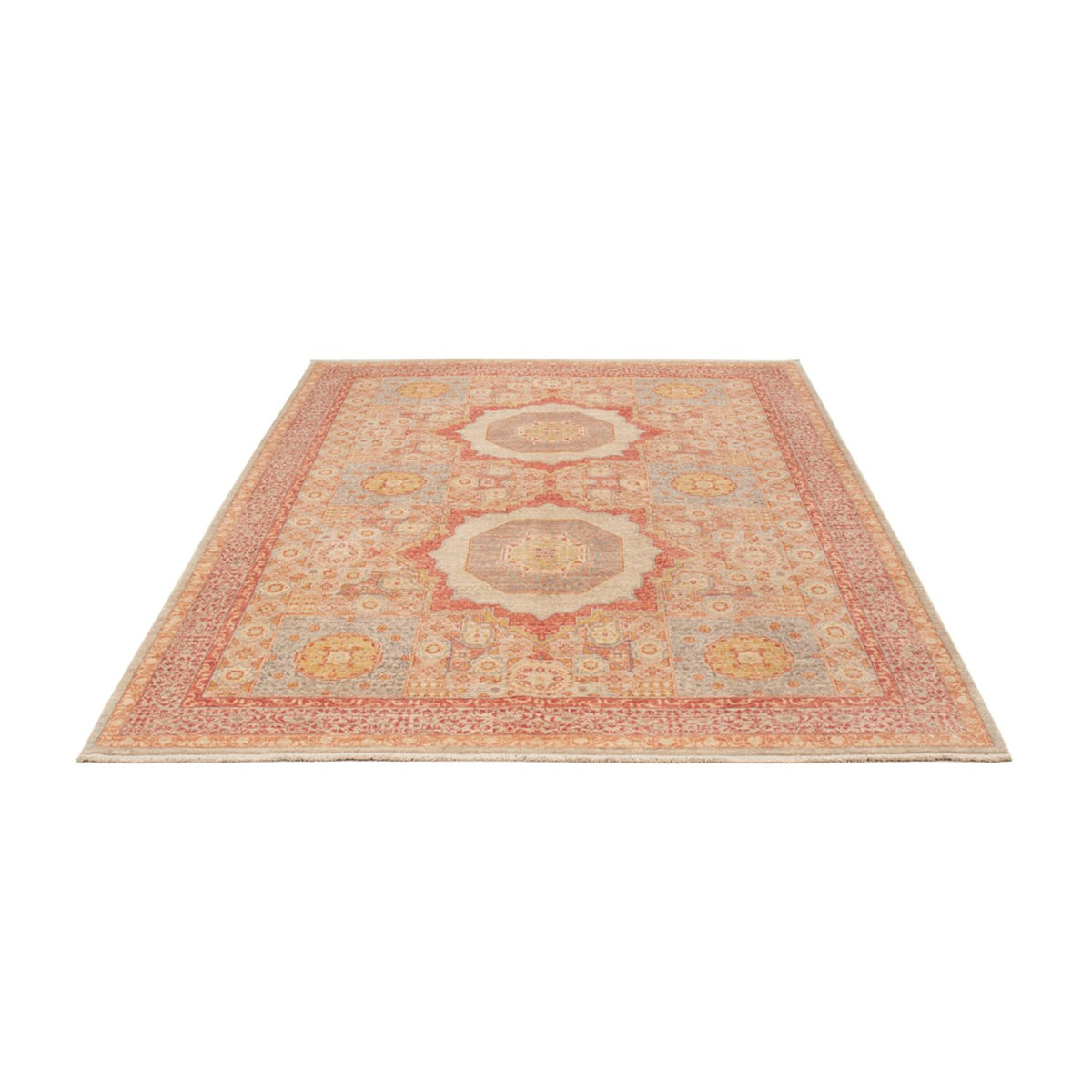 Tapis Ziegler - Ariana - 232 x 177 cm - rouge clair