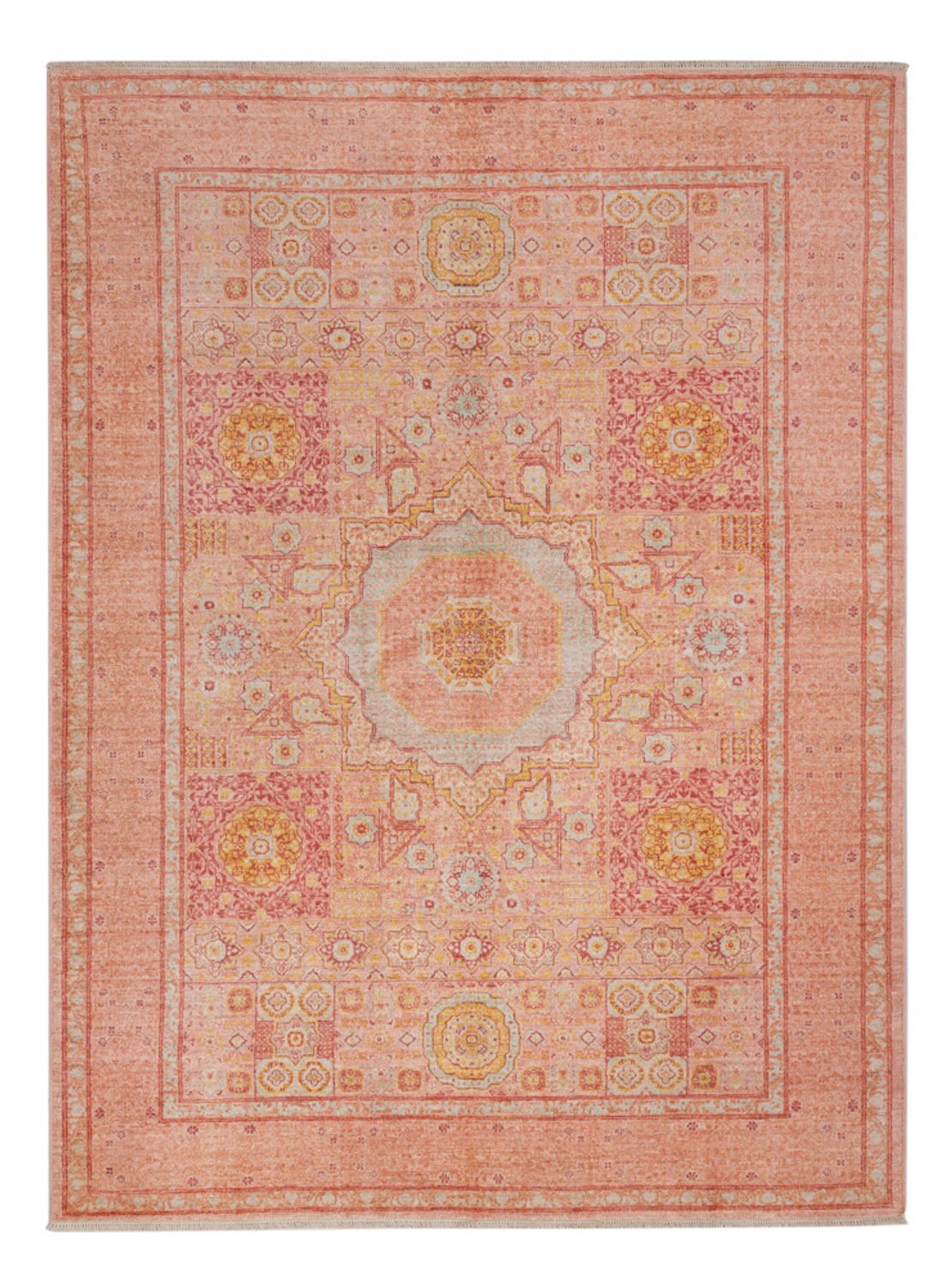 Tapis Ziegler - Ariana - 237 x 178 cm - rouge clair