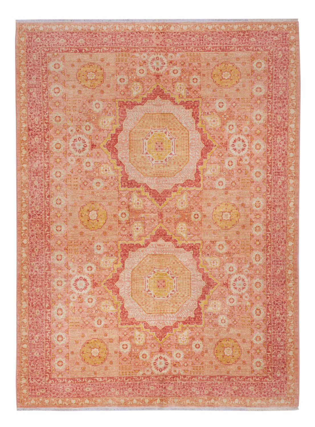 Tapis Ziegler - Ariana - 244 x 180 cm - rouge clair