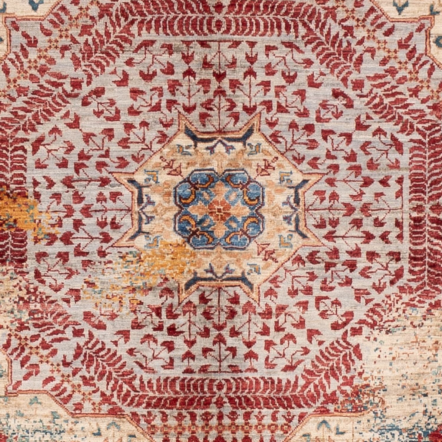 Tapis design - 198 x 155 cm - multicolore