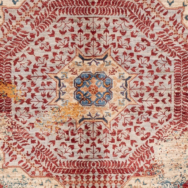 Tapis design - 198 x 155 cm - multicolore