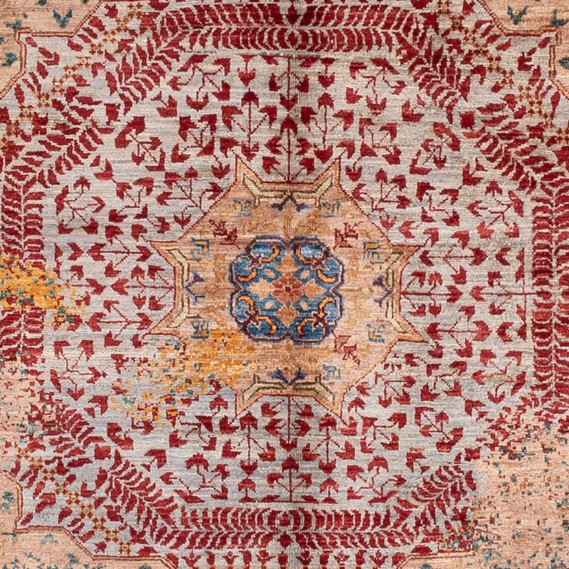 Tapis design - 201 x 152 cm - multicolore