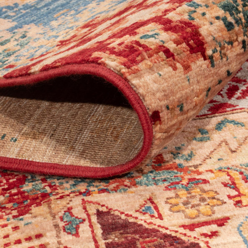 Tapis design - 201 x 152 cm - multicolore