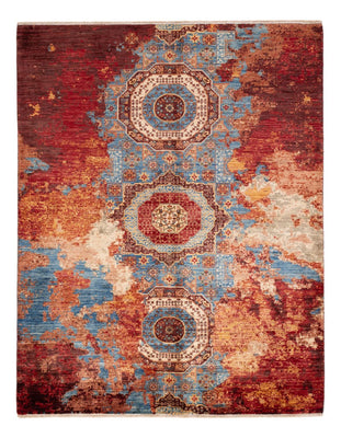 Tapis design - 198 x 153 cm - multicolore