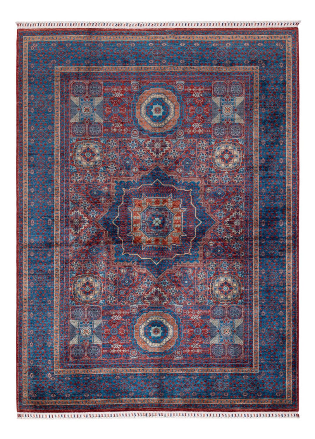 Tapis Ziegler - Ariana - 239 x 175 cm - bleu foncé