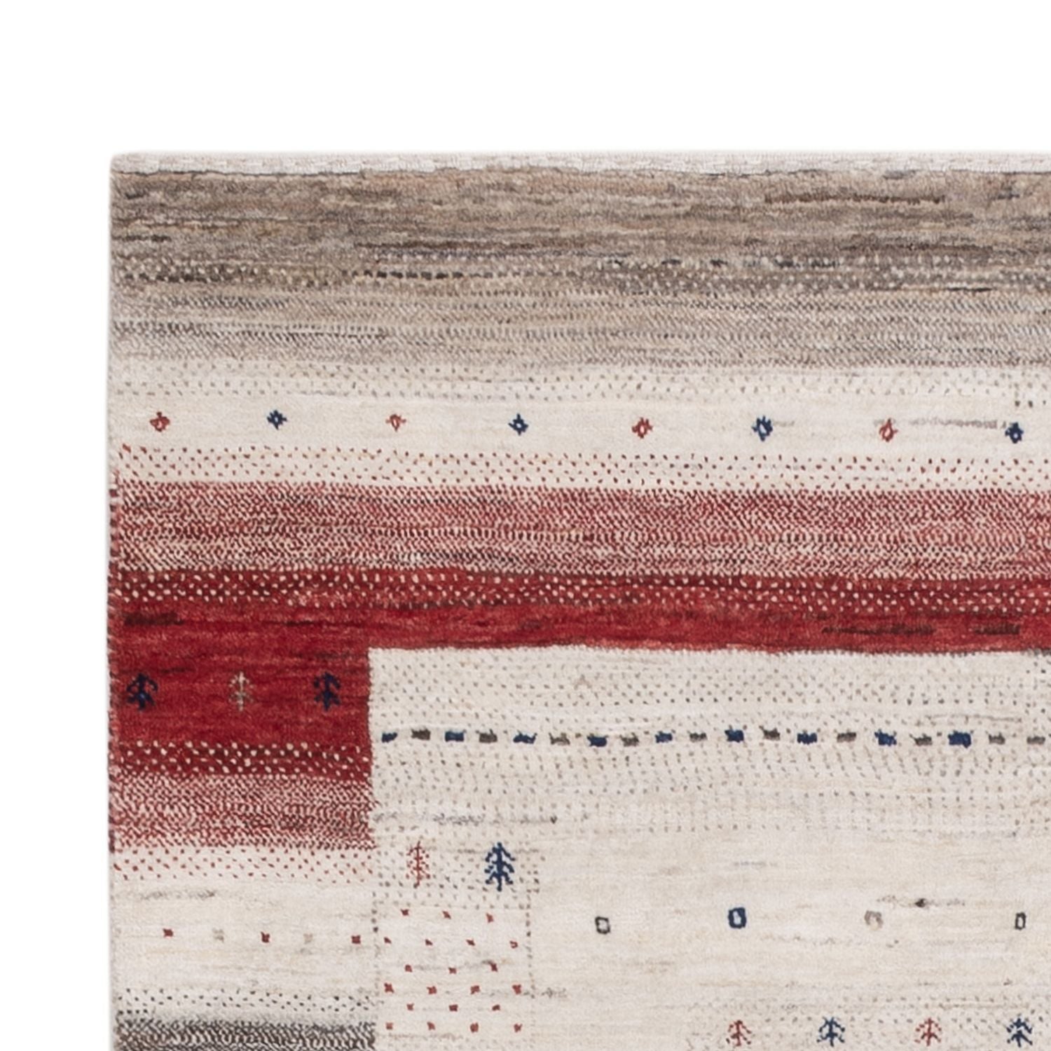 Tapis Gabbeh - Loribaft Indus - 184 x 124 cm - multicolore