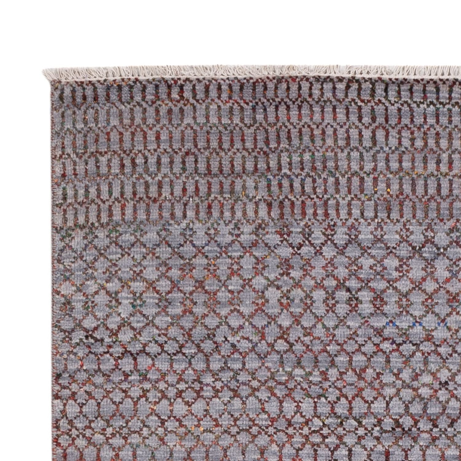 Tapis design - 199 x 150 cm - bleu foncé