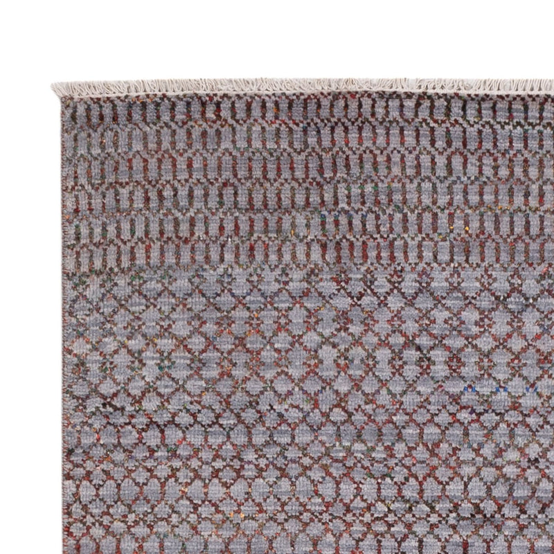 Tapis design - 199 x 150 cm - bleu foncé