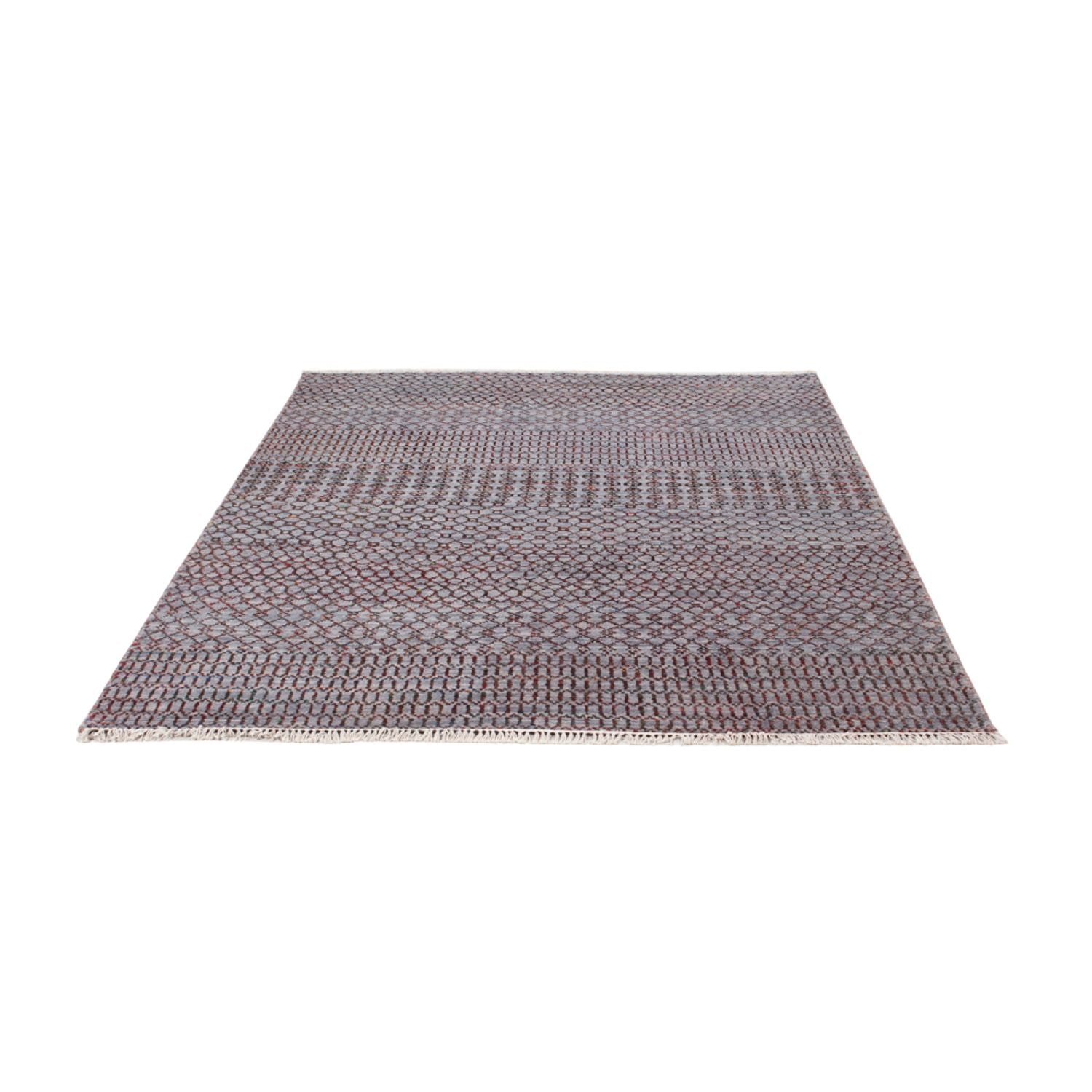 Tapis design - 199 x 150 cm - bleu foncé