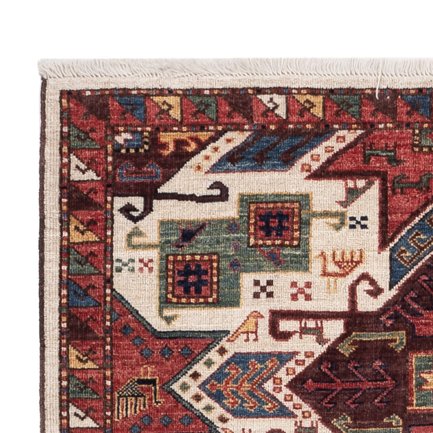 Tapis Ziegler - Kazak - 167 x 109 cm - multicolore