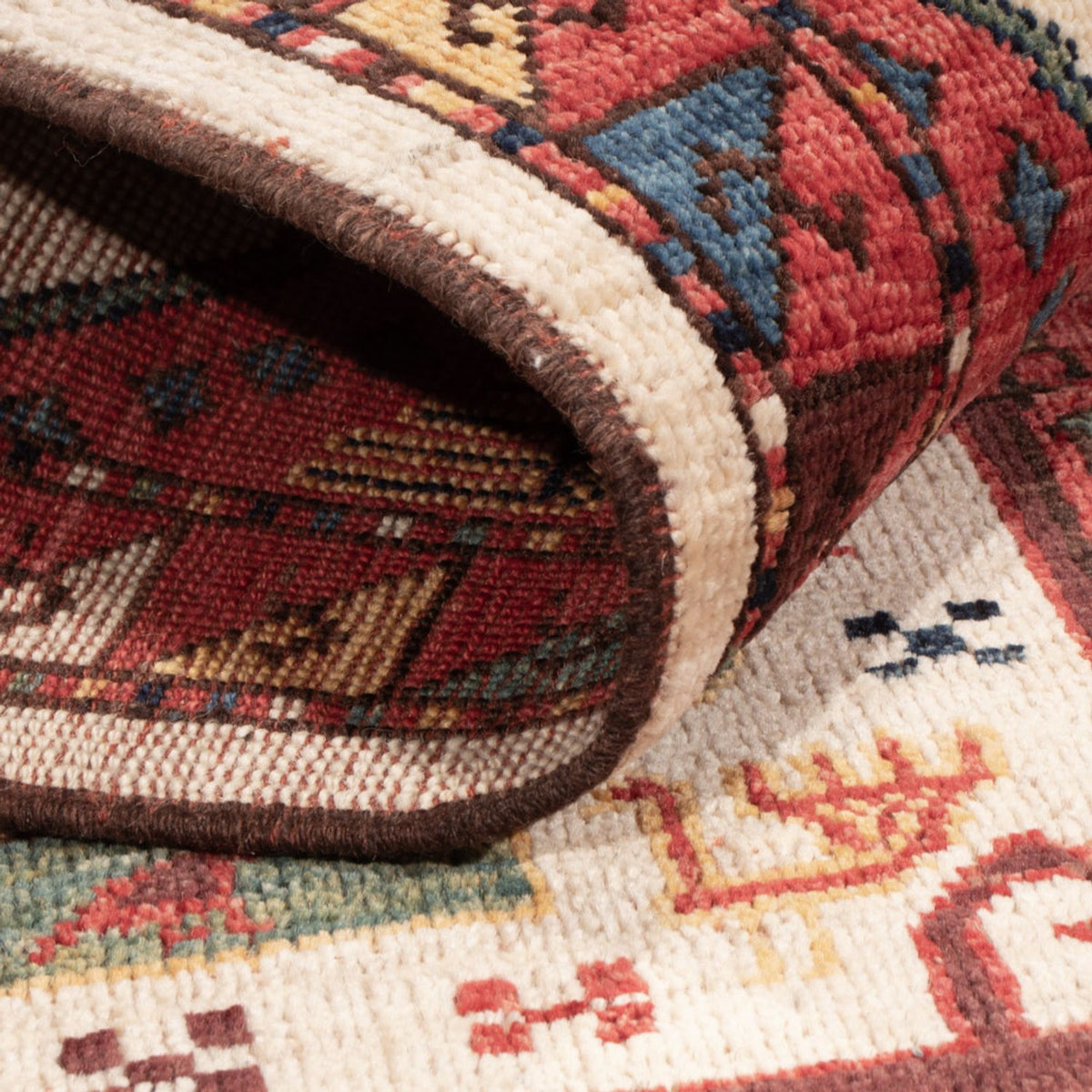 Tapis Ziegler - Kazak - 167 x 109 cm - multicolore