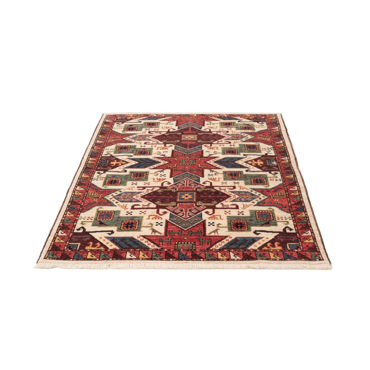 Tapis Ziegler - Kazak - 167 x 109 cm - multicolore