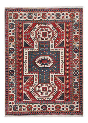 Tapis Ziegler - Kazak - 198 x 146 cm - multicolore