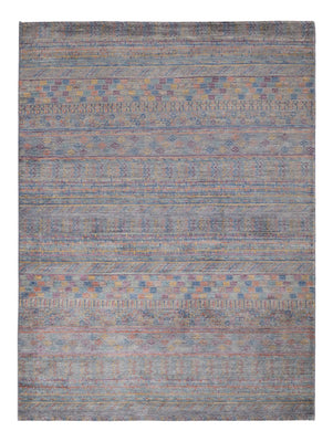 Tapis design - 205 x 152 cm - bleu foncé