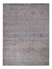 Tapis design - 205 x 152 cm - bleu foncé