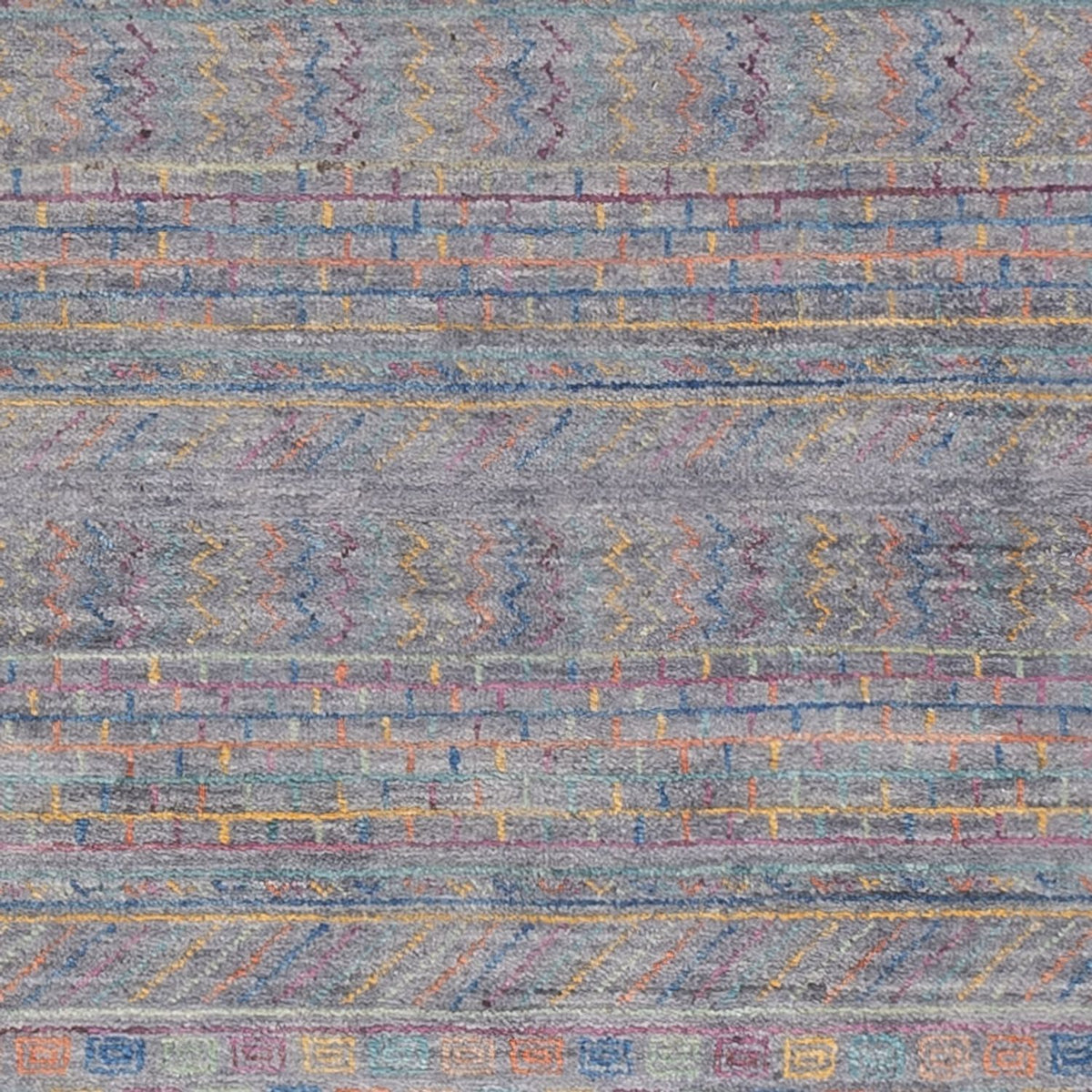 Tapis design - 205 x 152 cm - bleu foncé