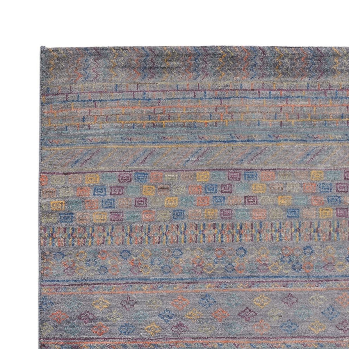 Tapis design - 205 x 152 cm - bleu foncé