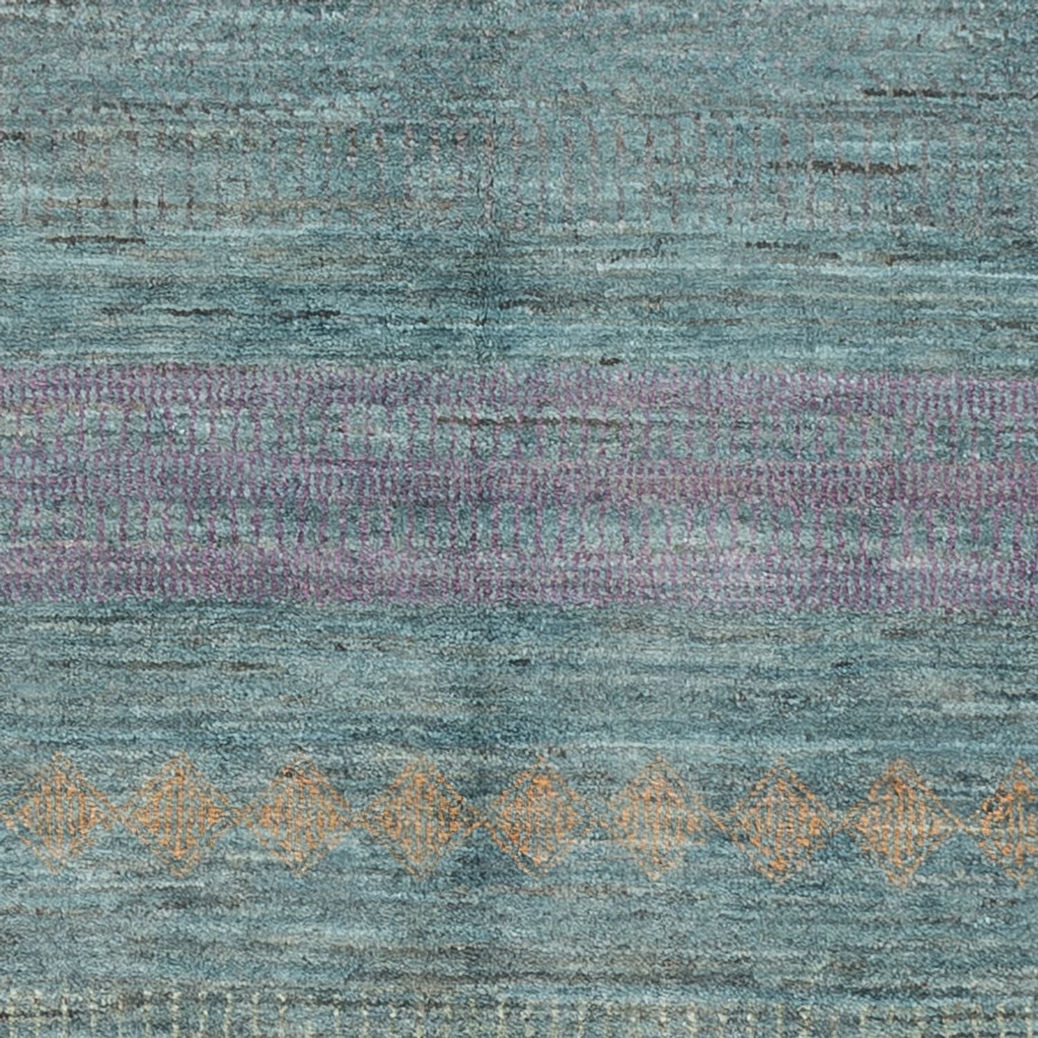 Tapis design - 196 x 152 cm - vert foncé