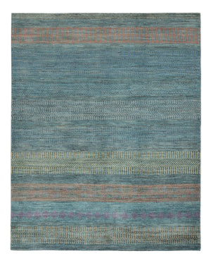 Tapis design - 195 x 154 cm - vert foncé