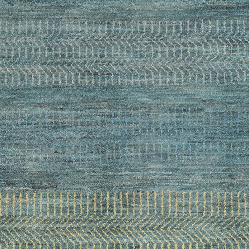 Tapis design - 195 x 154 cm - vert foncé