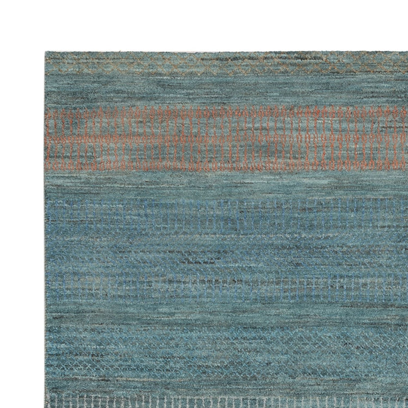 Tapis design - 195 x 154 cm - vert foncé