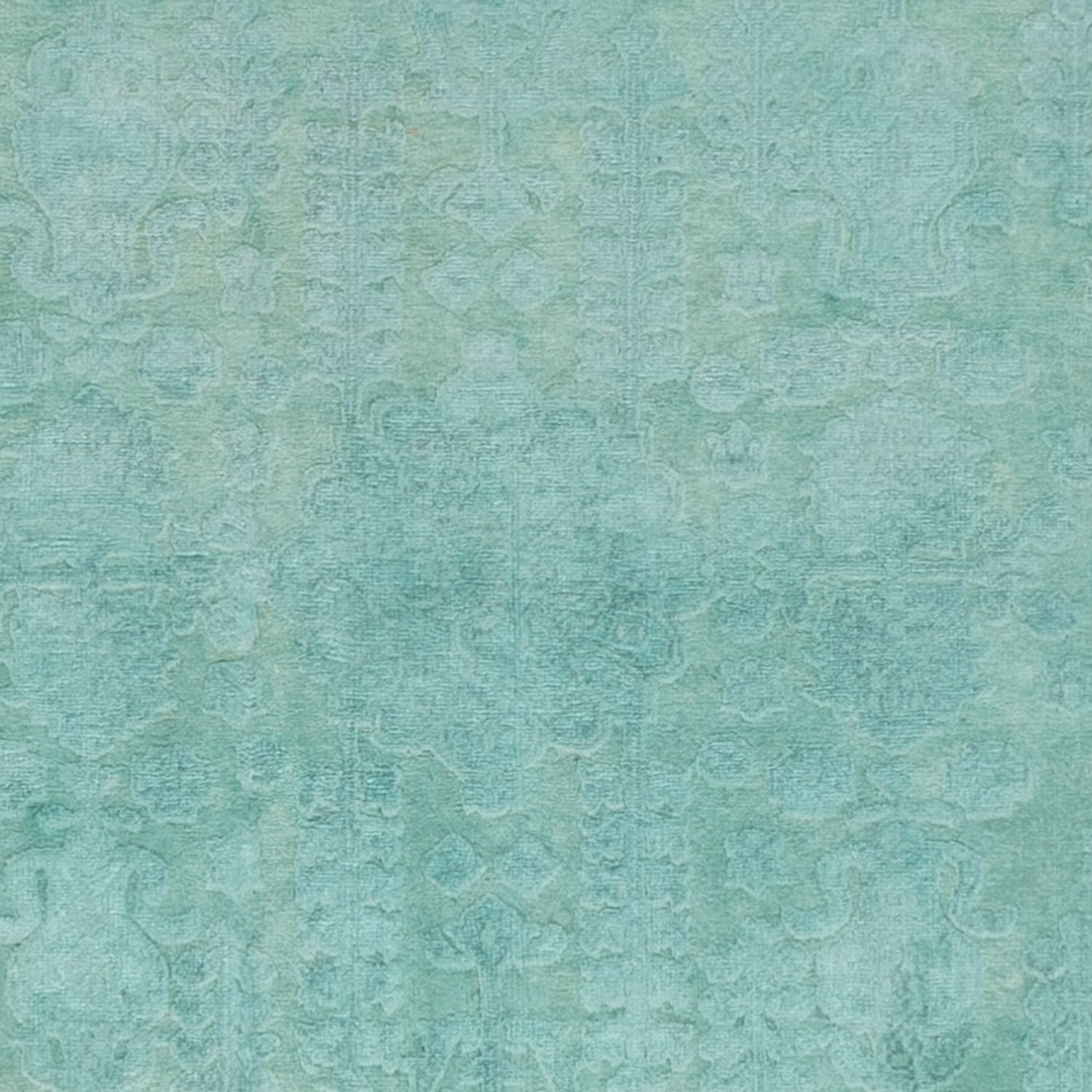 Tapis design - 196 x 156 cm - turquoise