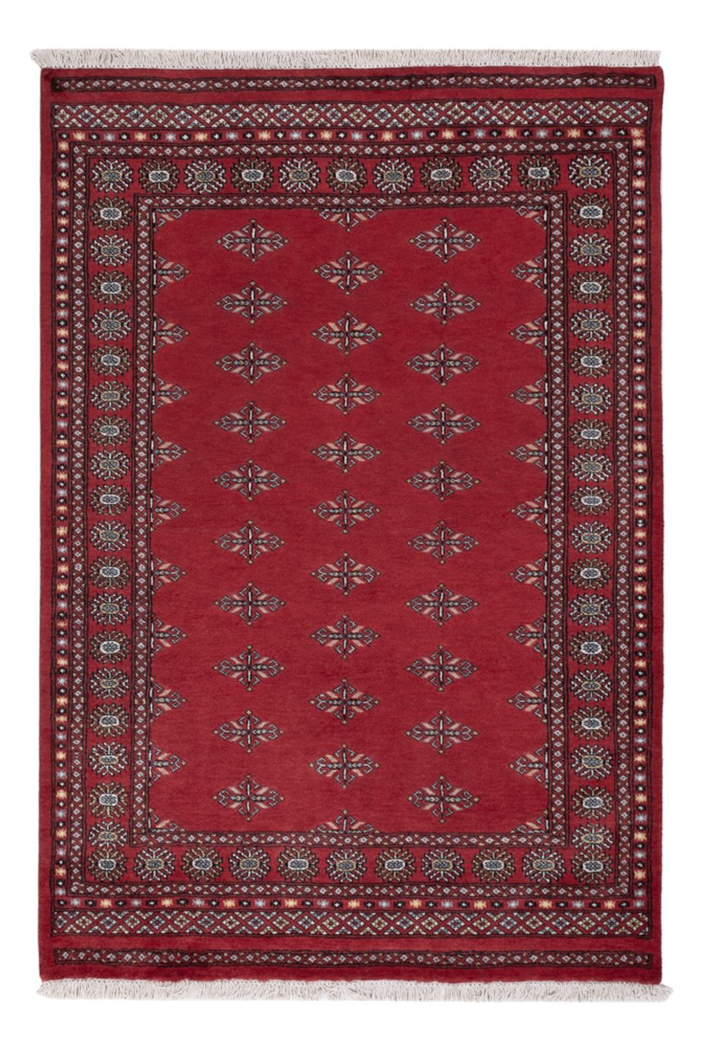 Tapis Pakistani - 203 x 137 cm - rouge
