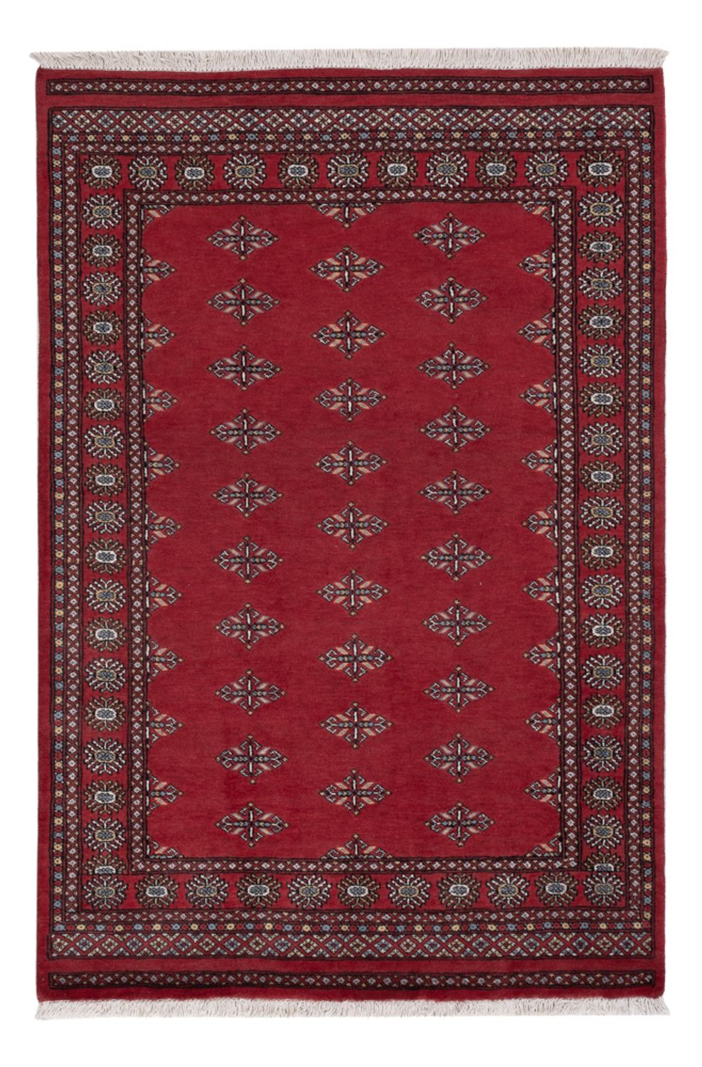 Tapis Pakistani - 208 x 140 cm - rouge