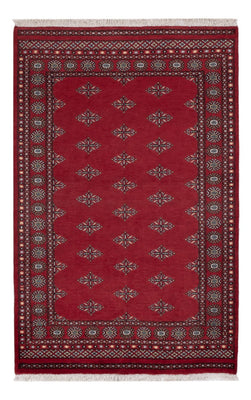 Tapis Pakistani - 217 x 139 cm - rouge