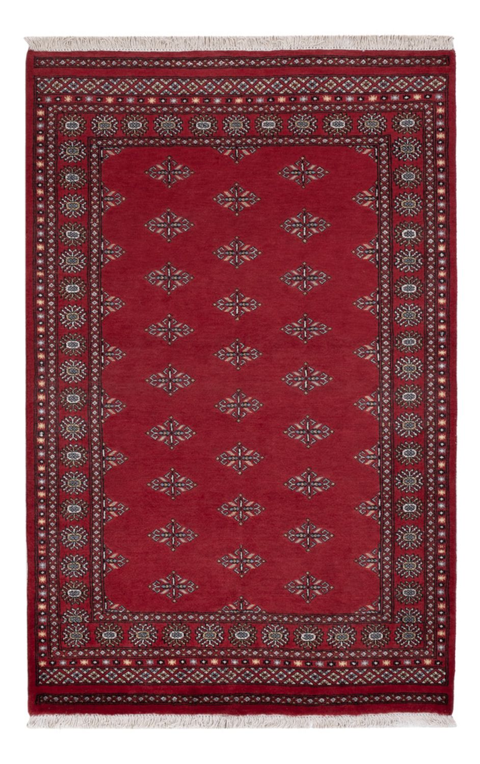 Tapis Pakistani - 217 x 139 cm - rouge