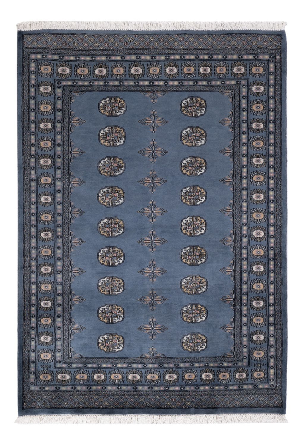 Tapis Pakistani - 198 x 140 cm - bleu