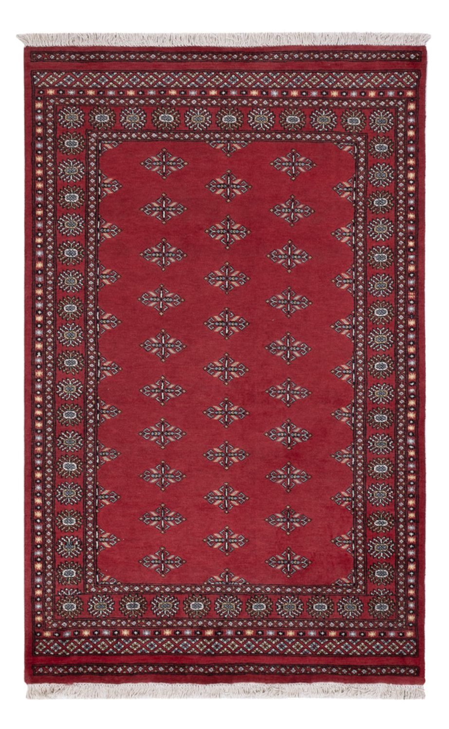 Tapis Pakistani - 215 x 137 cm - rouge