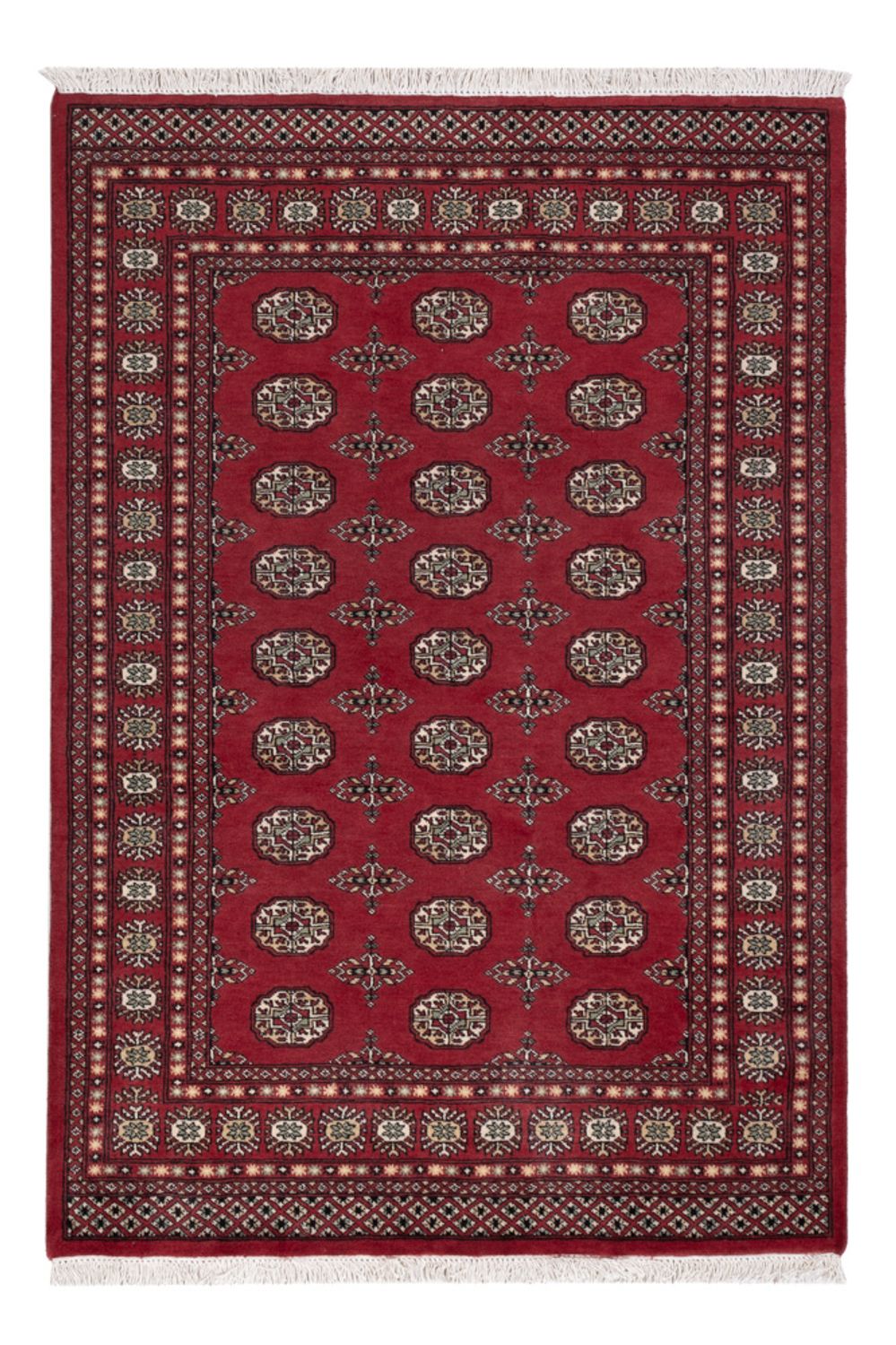 Tapis Pakistani - 204 x 139 cm - rouge