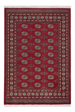 Tapis Pakistani - 204 x 139 cm - rouge