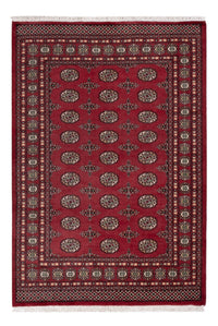 Tapis Pakistani - 204 x 141 cm - rouge