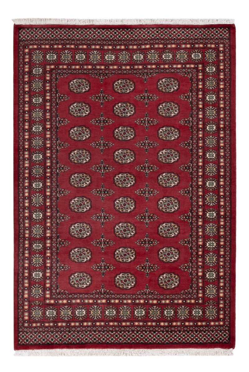 Tapis Pakistani - 204 x 141 cm - rouge